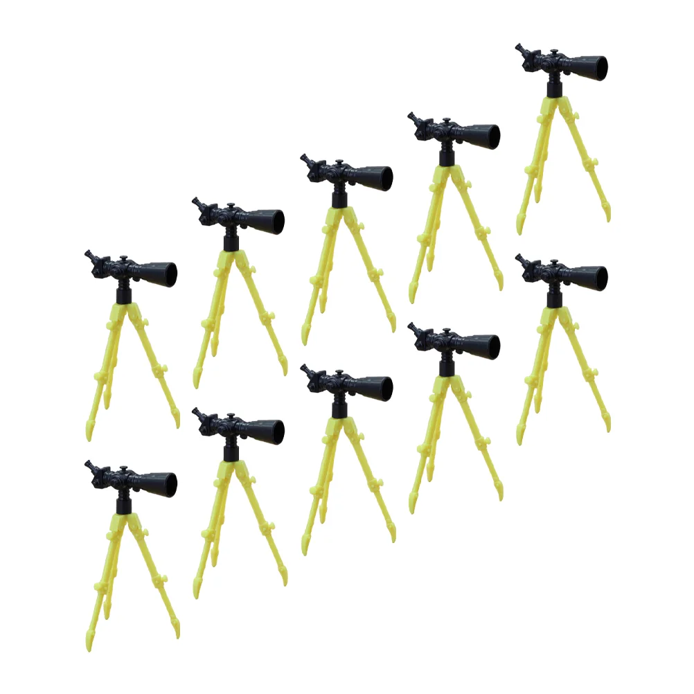 

12 Pcs Mini Telescope Children Toy Small Ornament Decorations Telescope+for+kids DIY Scene Model Plastic House Accessories