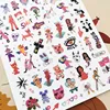 Newest Cute Anime Leopard Design 3D Nail Sticker Self Adhesive Decal Slider DIY Decorations Wraps  TSC 043 1