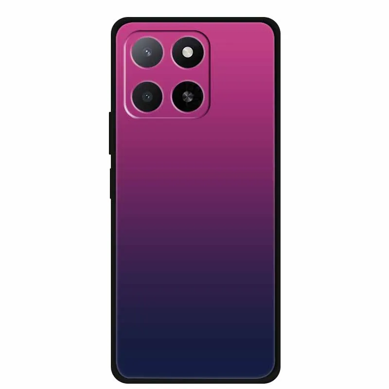 Colorful Soft Silicone Phone Case - Fashionable TPU Back Protector Shell