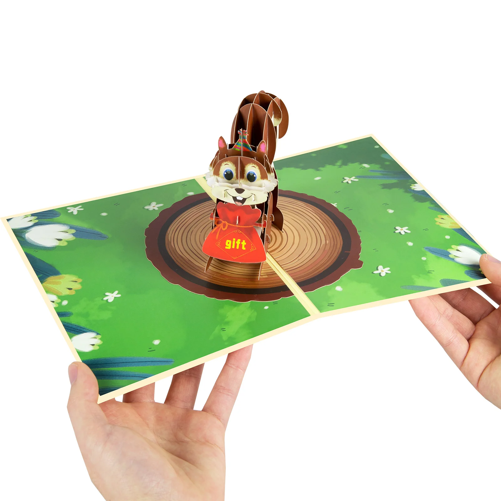 3D Animals Pop Up Card greeting cards For Mother's Day Valentine's Day Birthday Thank you Get Well Anniversary