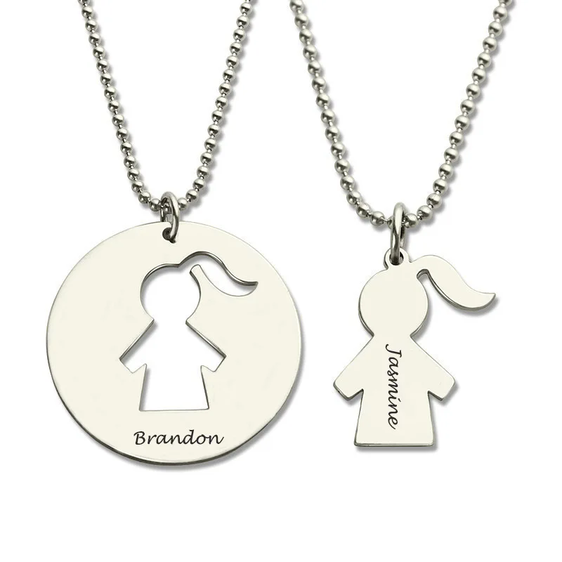 Couple Necklaces for Mother Daughter 