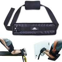 Nordic Hamstring Curl Strap – with Extra Large Foam Stopper Thick Neoprene Padding, Fits Various Doors, Enhances Leg Strength 1