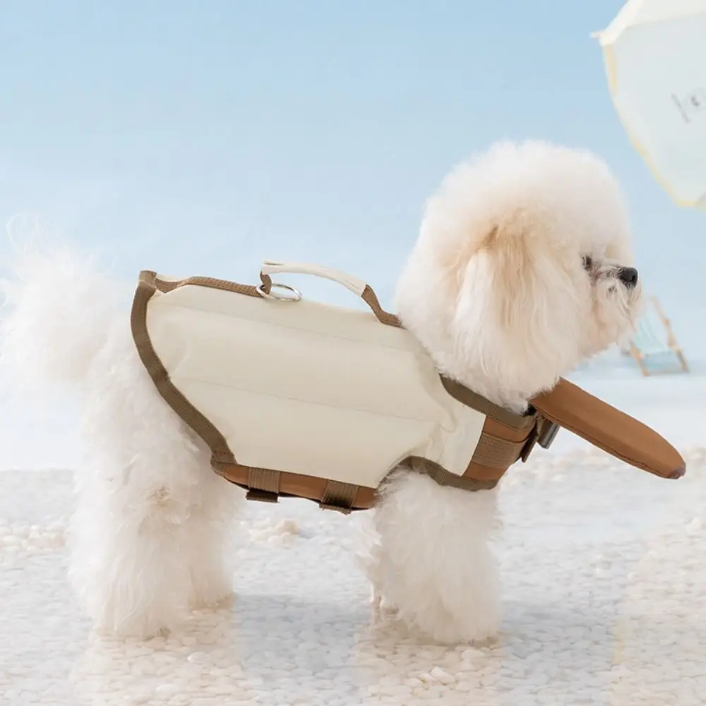 4568-df625f.jpg Chaleco salvavidas de alta flotabilidad para perros, ajustable, impermeable