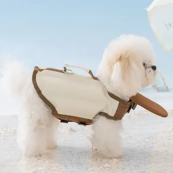 4568-df625f.jpg Chaleco salvavidas de alta flotabilidad para perros, ajustable, impermeable