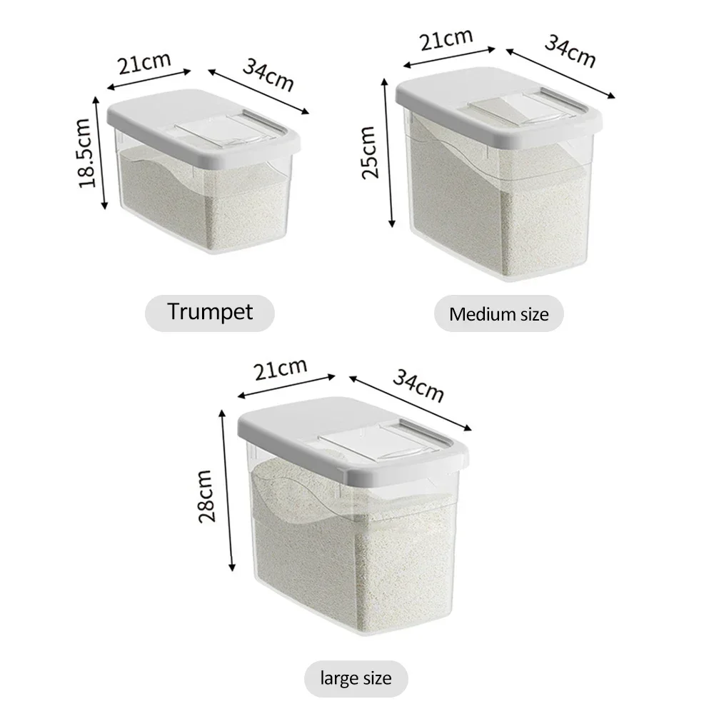 

Влагостойкий контейнер для еды домашних животных с защитой от насекомых и риса