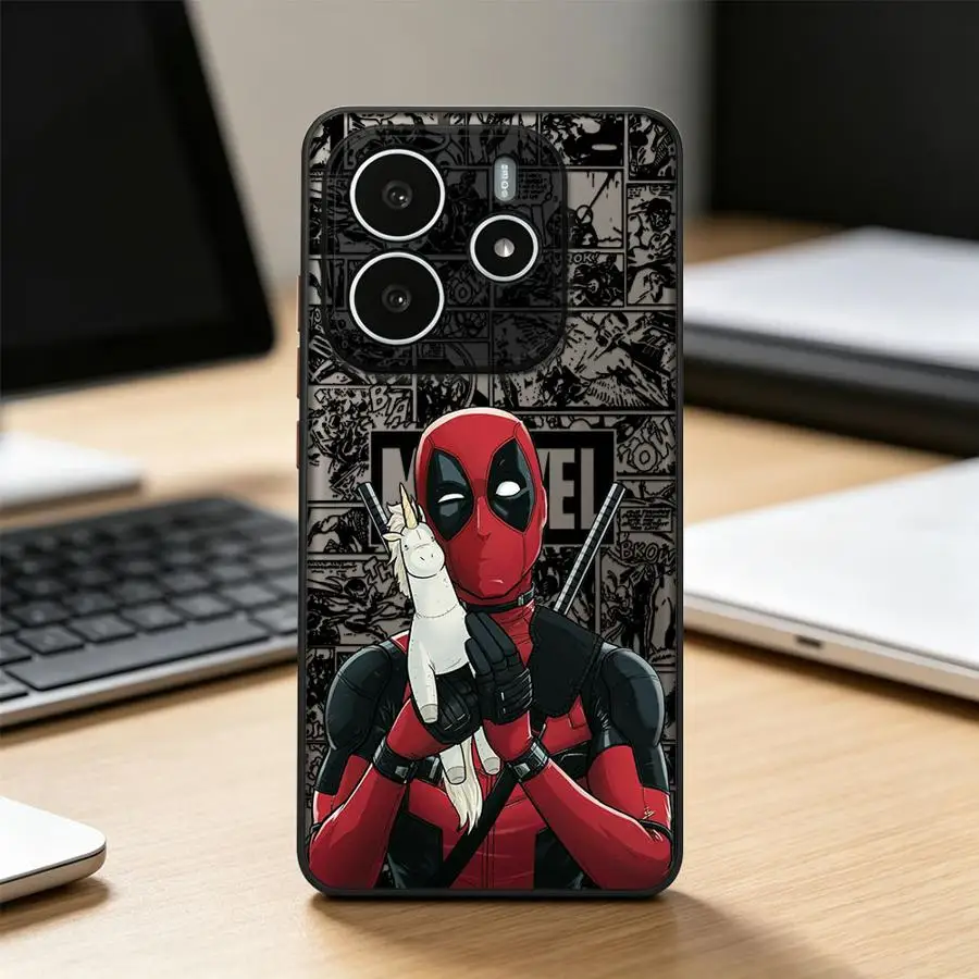 Deadpool Cool Design Phone Case - Stylish Protective Back Cover