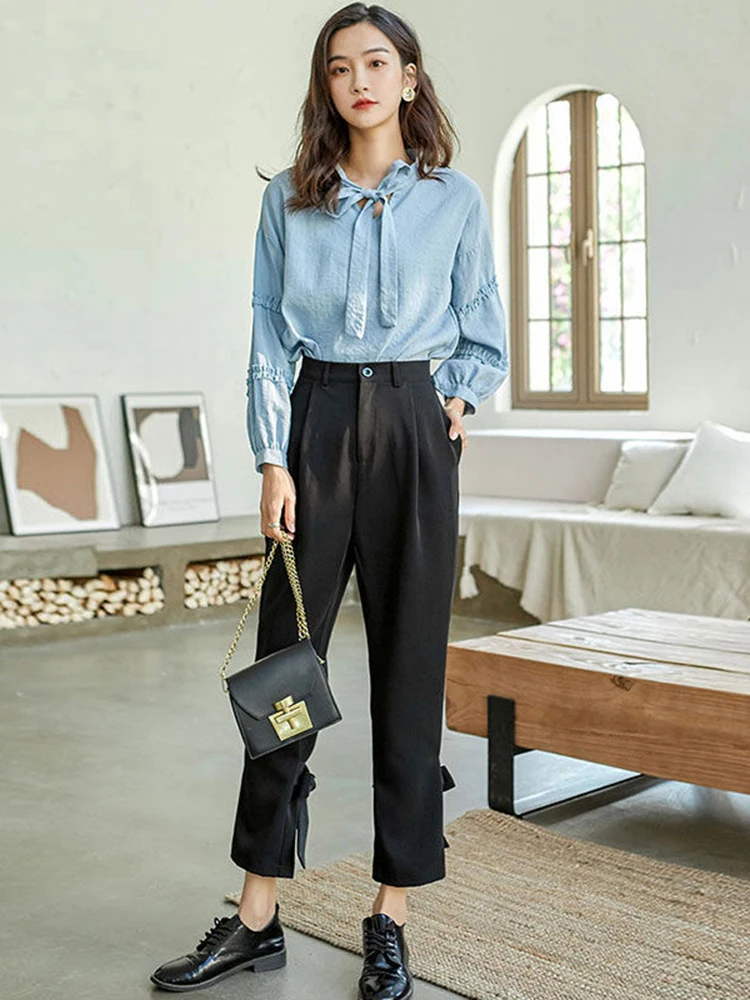 What kind of bow or knot with these pants? : r/OUTFITS