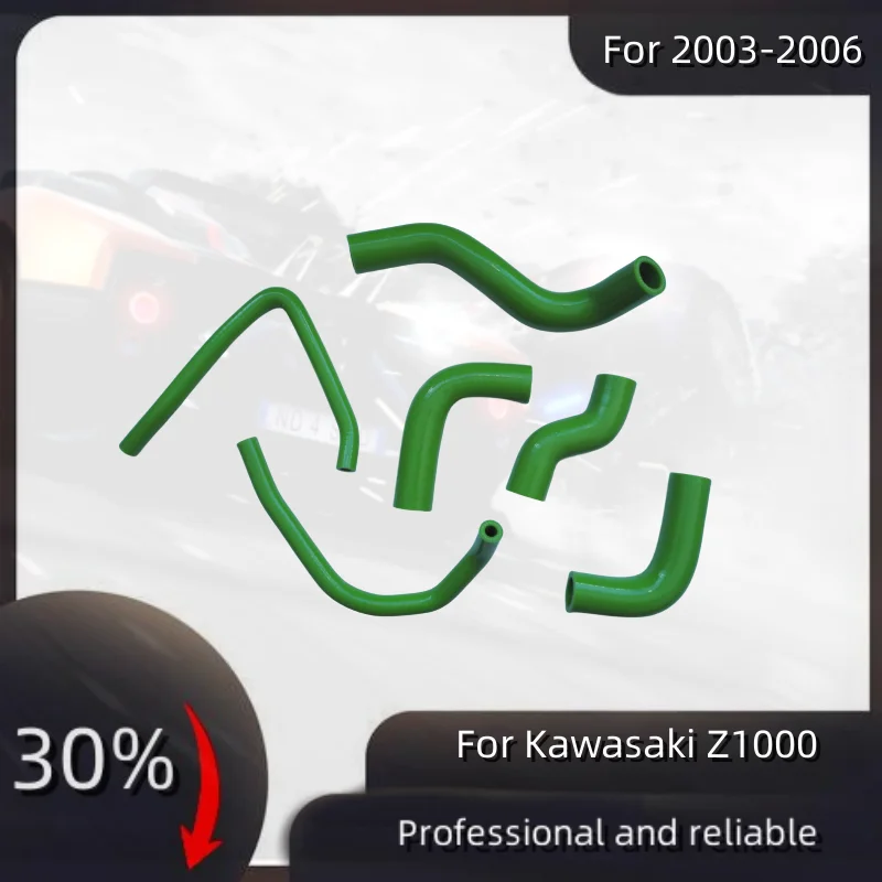 

For Kawasaki Z1000 2003-2006 Silicone Radiator Hose Pipe Tube Kit 2003 2004 2005 2006