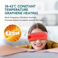 Foldable Eye Air Pressure Massager Airbag Vibration Massage Hot Compress Bluetooth Music Relieve Eye Dry Fatigue Smart Glasses 5