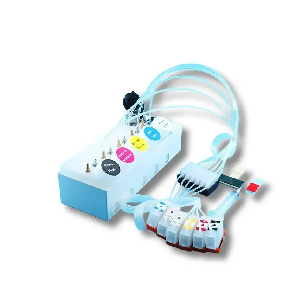 엡손 XP15000용 CISS 변환 키트 XP15000 DTF CISS 잉크 공급 시스템 XP 15000 DTF 장치 도구 수정 (흰색 잉크 스트리퍼 키트 포함)