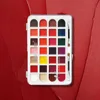 28 Colors All-In-One Lip Gloss Lipstick Waterproof Sweatproof Blush Eyeshadow Longlasting Professional Lipsticks Palette Makeups 6
