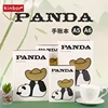 Kinbor A5 A6 Size Panda Journal Notebook Monthly Weekly Planner Daily Agenda Time Management to Increase Productivity Writing 1