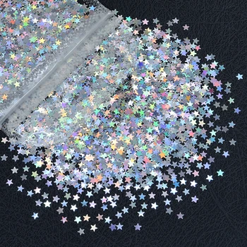Holographic Star Resin Glitter 1
