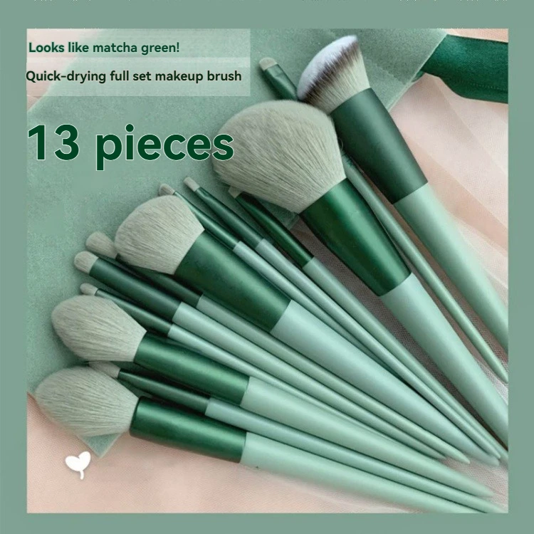 Description Picture 2 of item13 PCS/Lot Makeup Brushes Set Eye Shadow Foundation Women Cosmetic Powder Blush Blending Beauty Make Up Tool Dropshipping