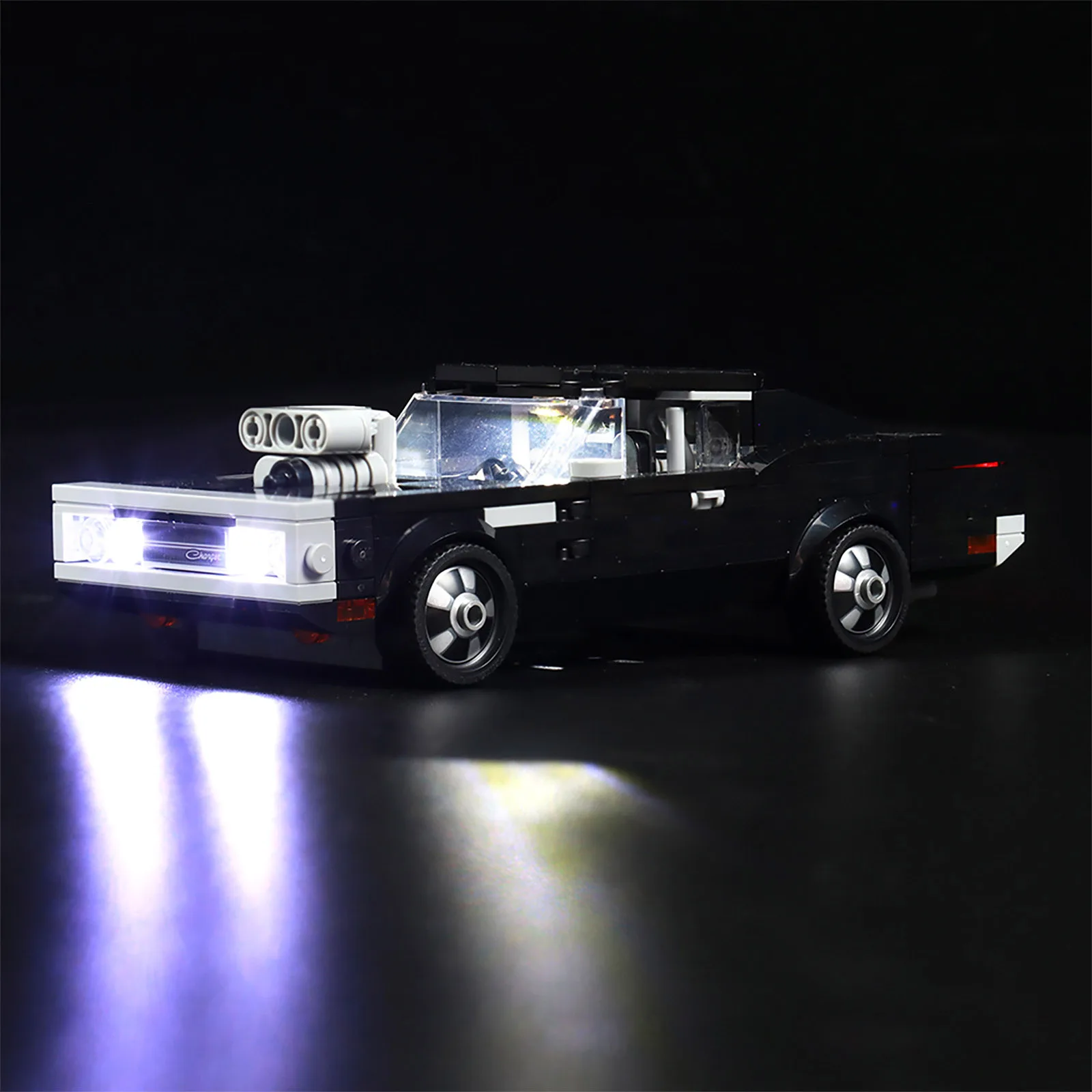 

Compatible with 76912 Racing Series 1970 Dodge Charger LED Lights (LED lights only, no brick models)
