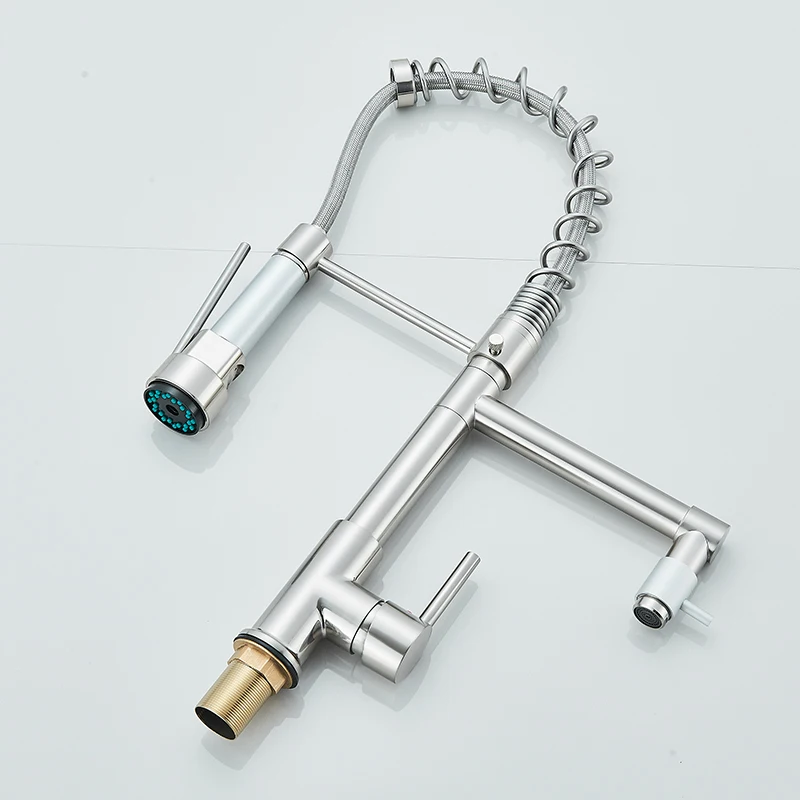 NickelPivot Kitchen Tap - Another Angle