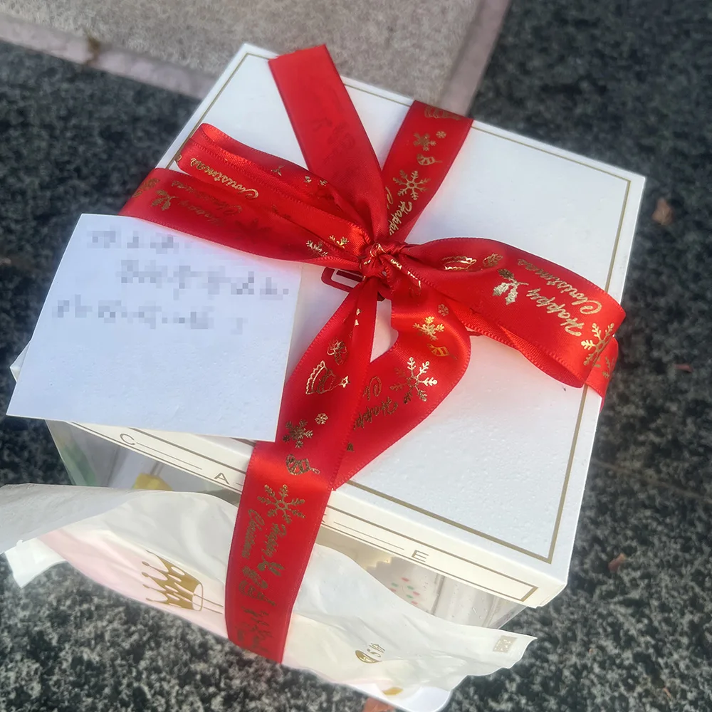 

Cakes Satin Fruit Packaging Ribbons Personalized Printed Logos Holiday Decorations Weddings Birthdays Colorful ribbons