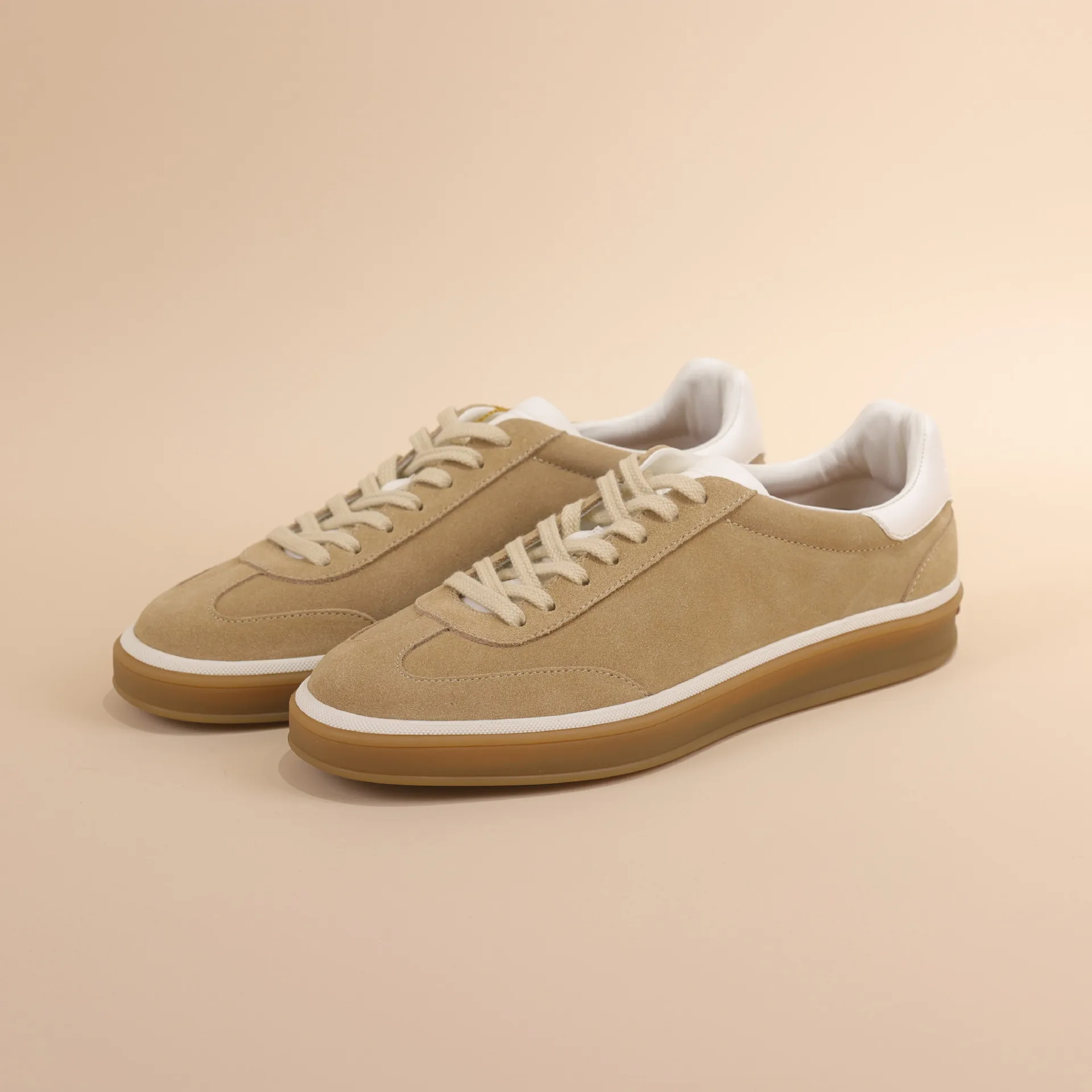Fashion Versatile Temperament Casual Comfortable Soft Sole Soft Surface Lace-up Light Women's Leather Casual Shoes