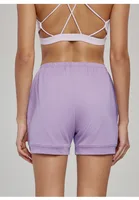Women's Yoga Shorts Pure Color Cotton Loose Breathable Sports Shorts Anti-See-Through Elastic Fitness Shorts Summer Purple - Image 4