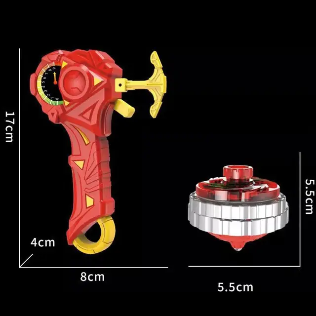 Creative Spinning Bey Battling Top Lighting ABS Metal Burst Gyro Toy Set Combat Battling Game Set for Kids Ages 8 and Up 6