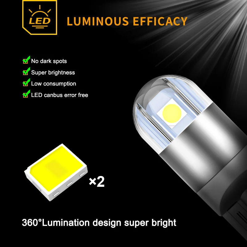 4x LED Ŭ Ʈ   W5W T10 Canbus, ̾ ASX Ʈ Ʈ ׶  7 8 ƿ 1 2 3  ǿ