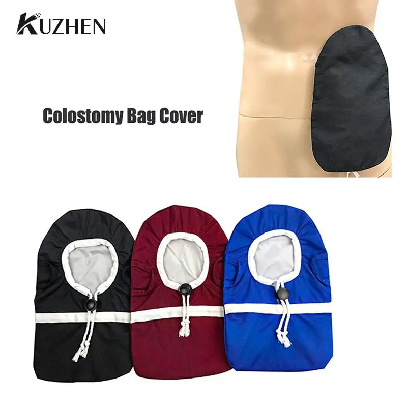 

Colostomy Bag Cover Waterproof Liner Prevent Dirty Adjust Size Universal Ostomy Pouch Cover External Protective Sleeve Of Ostomy