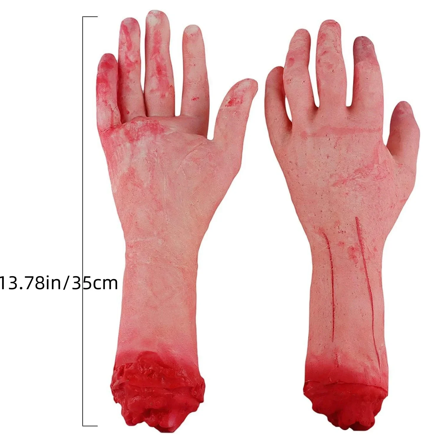 Halloween Blood Props Fake Scary Severed Hand Heart Brain Foot Broken Body Parts Haunted House Vampire Zombie Party Supplies