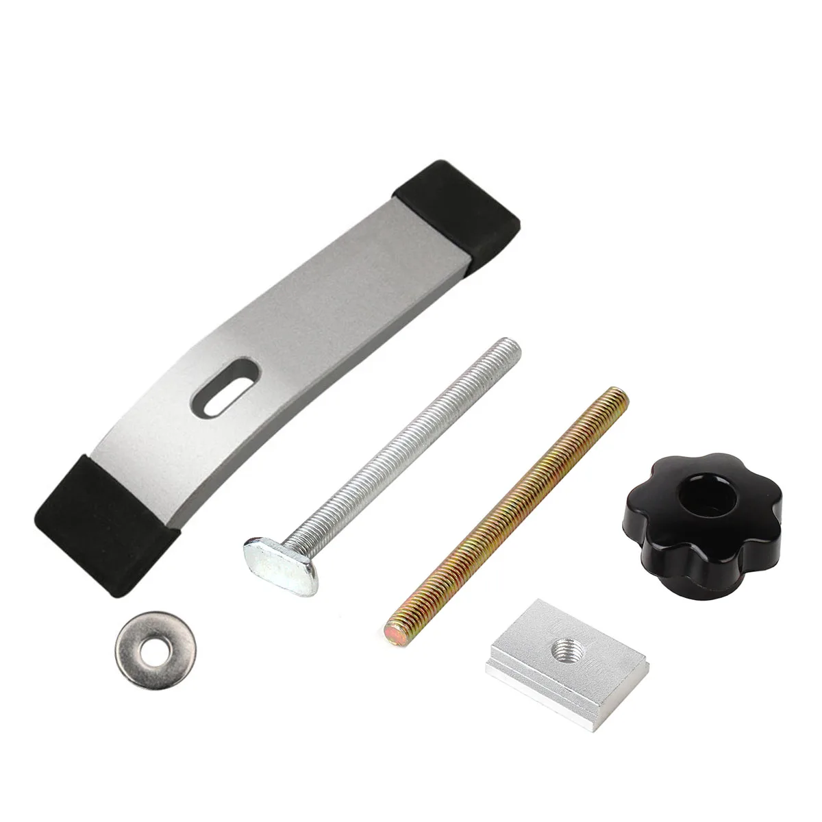 T-Track Halten Unten Klemme Holzbearbeitung Rutsche Schiene Tisch Säge Klemmen Hochfeste Aluminium Legierung T Track CNC router Klemme – Detail 9