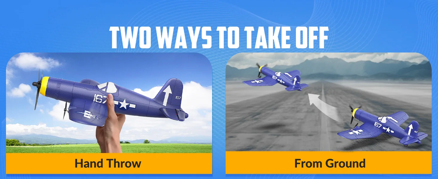 Volantexrc f4u corsair rc flygplan jaktplan epp skumglidflygplan_voghion.com