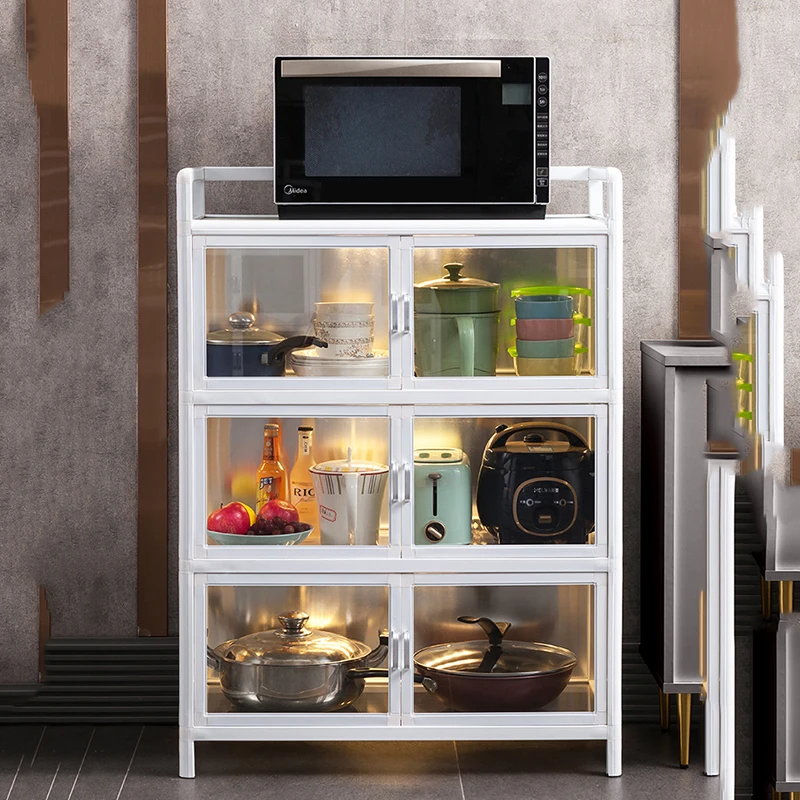 

Storage Bathroom Vanity Cabinet Sideboard Display Case Space Saving Kitchen Cabinet Living Room Muebles De Cocina Home Furniture