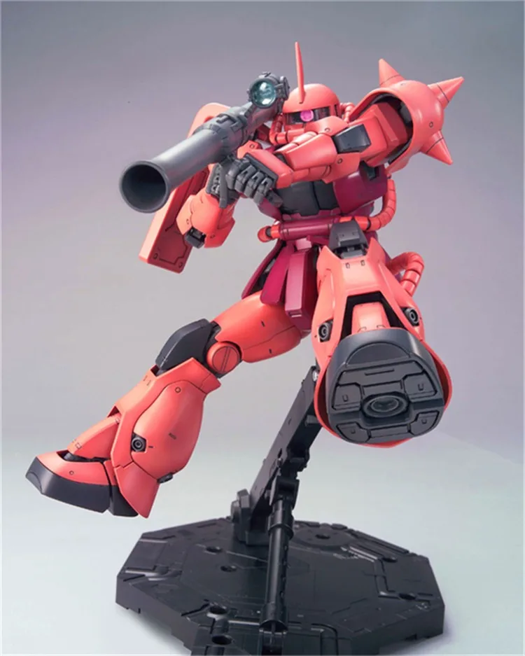 Bandai GUNDAM MG 1/100 MS-06S-CA Char's Zaku VER.2.0 Model