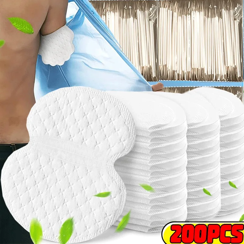 Unisex Disposable Sweat Pads Summer Anti Perspiration Underarm Absorb Useful Shield 10/200pcs