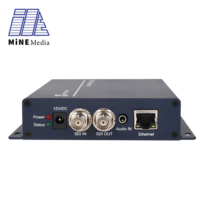 

Кодировщик RTMP H.265 HEVC HD SD 3G SDI к IP для серверной сети HD IPTV Wowza Youtube Ustream