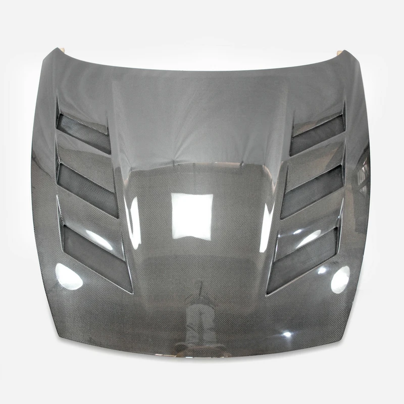 

09 onwards for 370Z Z34 AMS Style Vented Glossy Carbon Engine Hood