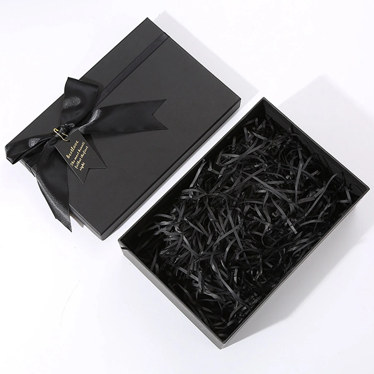 1pc-30g black gift box filled with Lafite grass (excluding box)