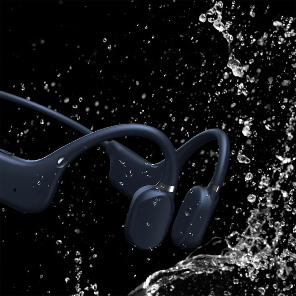 Bone Conduction Earphone Bluetooth 5.0 Wireless Sport Headphones Waterproof Headset HIFI Hands-free For Running iPhone marshall headphones