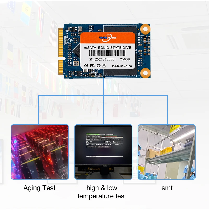 WALRAM mSATA SSD 128GB 256GB 64GB 512GB 1TB Mini Sata Internal Solid State Hard Drive Disk For Laptop Desktop computer 2 tb internal ssd