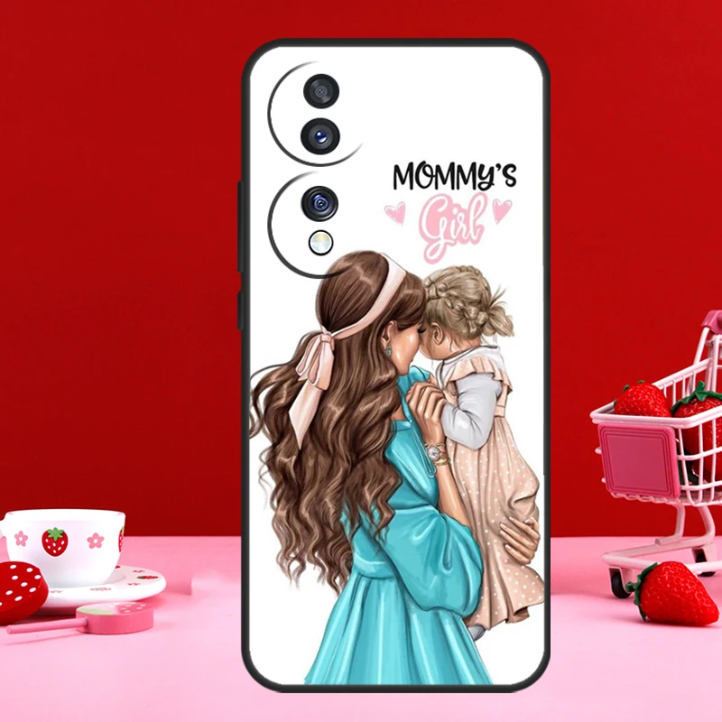 Elegant Mom & Baby Queen Design Phone Case - Premium Back Cover