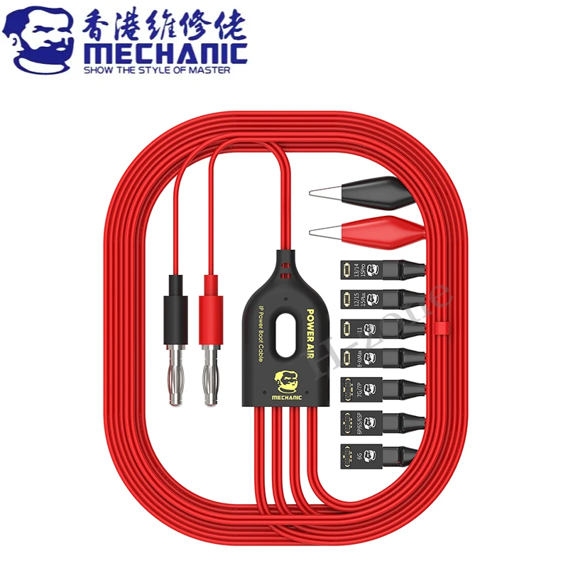 Phone Power Air Boot Line DC Power Supply Test Cable for iPhone 7-11 12 13 14 15 16 Pro Max Motherboard Activation Cord