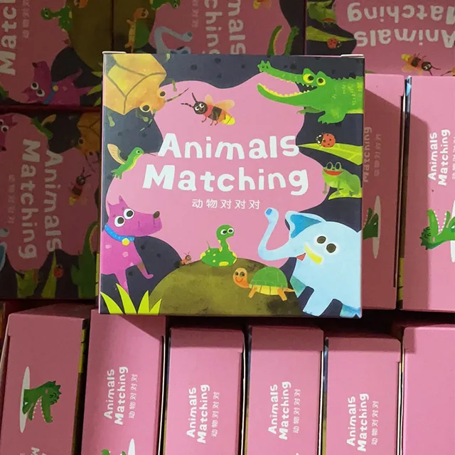 Board Game Toys Children Crazy Matching Pairing Find Same Card Parent-child Interactive Game Exercise The Sensory System Toys 4