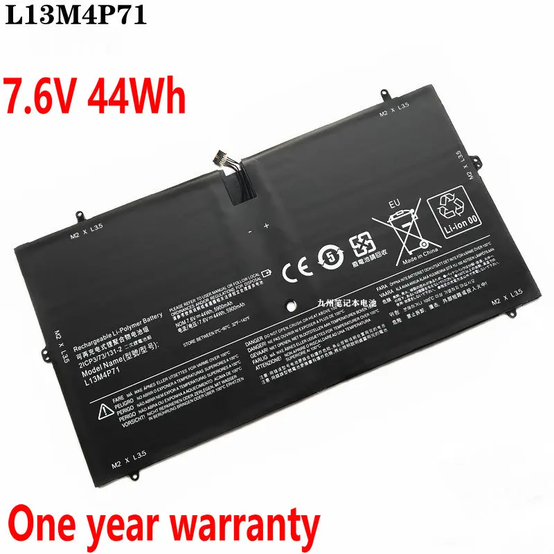 

7.6V 44Wh New L13M4P71 L14S4P71 Battery For Lenovo YOGA 3 PRO 1370 Pro-5Y71 Pro-I5Y51 Pro-I5Y70 Pro-I5Y71 Laptop