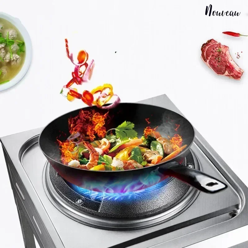Commercial automatic flameout protection device fierce fire stove single stove restaurant liquefied gas fierce fire gas