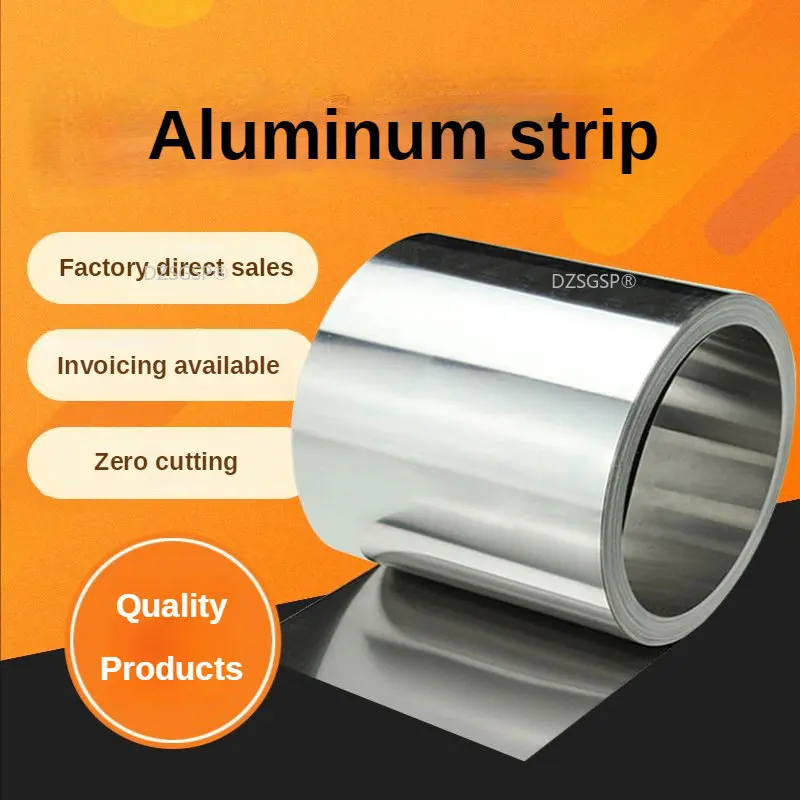 

DIY Material Washer Wall Thickness 0.2 To 1mm 50mm/100mm Width Aluminum Strip Aluminium Foil Thin Sheet Plate