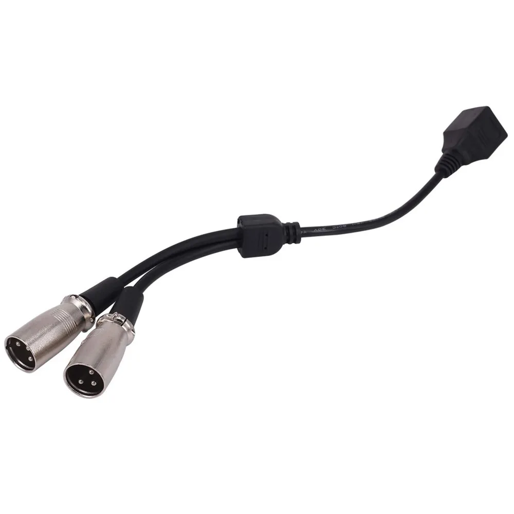2 * XLR 3   RJ45  Ʈũ  ª Ŀ ̺ 25cm;