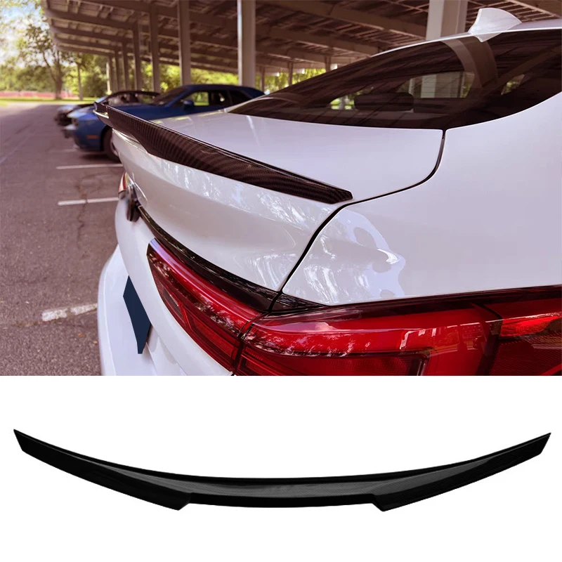 

F44 Spoiler for BMW 2 Series Black 4 Door 2020-2022 Year Carbon Surface Ducktail Rear Boot Ducktail Wing Decoration Accessories