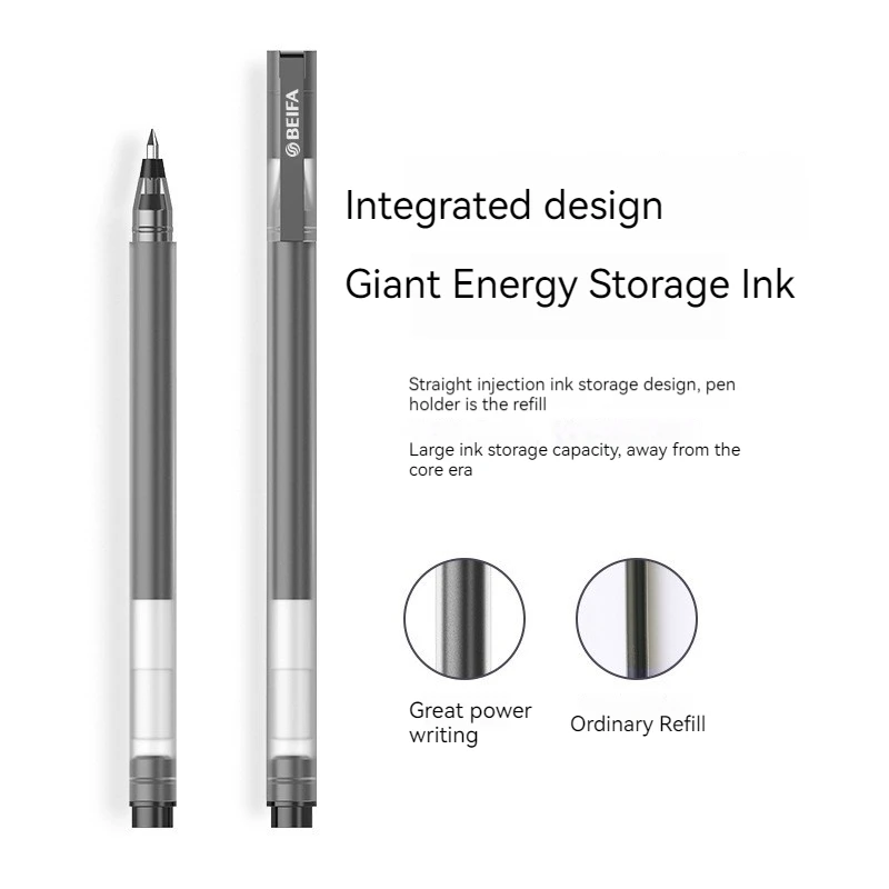 여러 가지 빛깔의 젤 펜, 사무실 서명, 물 펜, 학생 시험, 학습 용품, 0.5mm