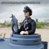 COOLBANK 1/16 WWII War Tank Model figure soldier HLC-0001/0002/0003 US Vehicle Captain 1938 Black Hat Officers Armoured Crew 1