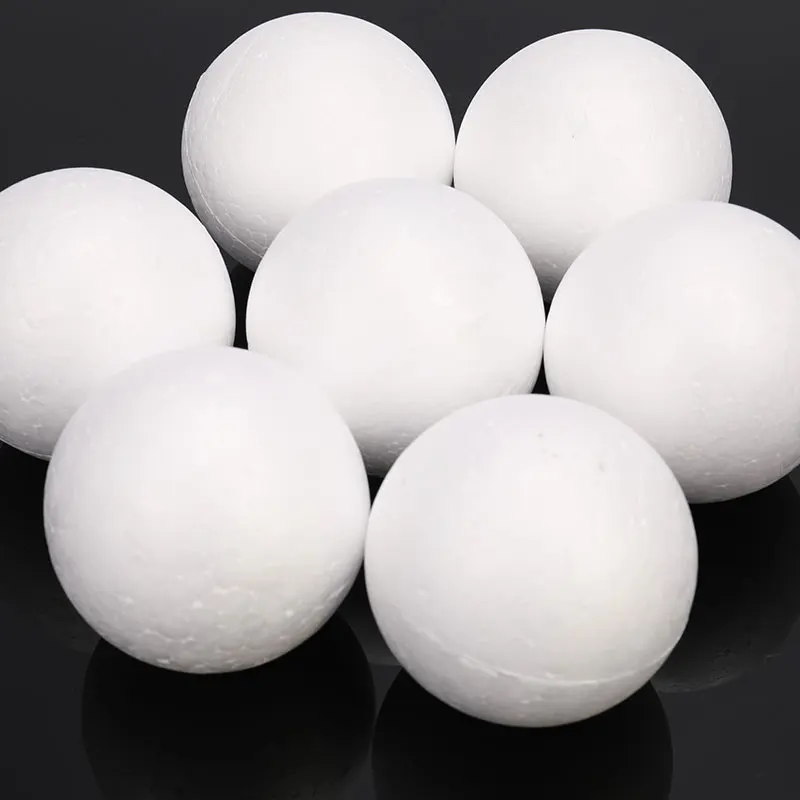 10 Pcs DIY Foam Ball Polystyrene Styrofoam Foam Ball Spheres Crafts Diy  Natal Party Wedding Ball Decoration Supplies Gifts - AliExpress