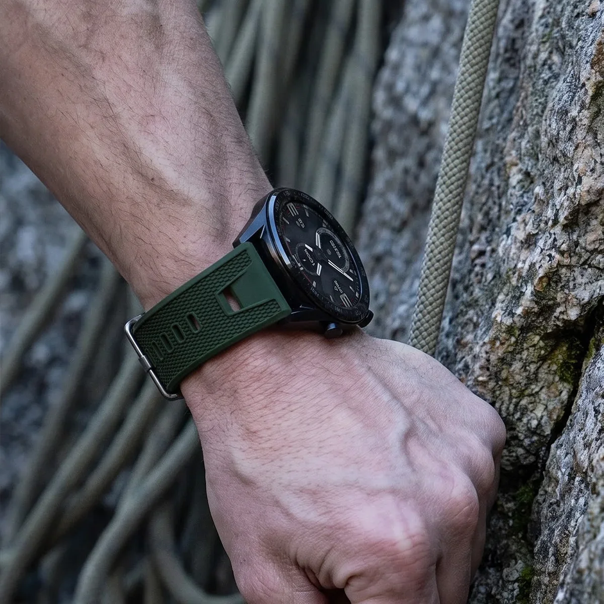 Silicone Sports Strap Replacement Bracelet