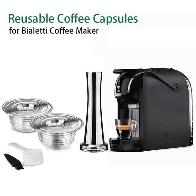 Stainless Steel Coffee Capsules  Delta Q Capsule Stainless Steel -  Reusable Coffee - Aliexpress